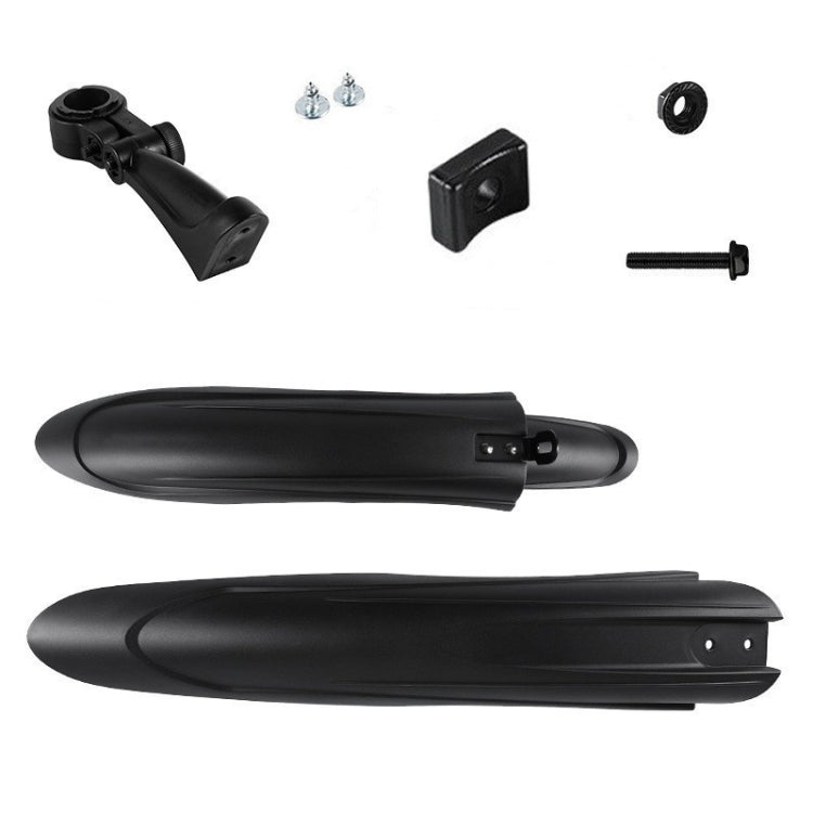 08CY0007 Bike Fenders Set Widen Lengthen Bicycle MTB Front Rear Quick Release Mudguard
