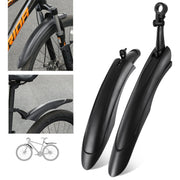 08CY0007 Bike Fenders Set Widen Lengthen Bicycle MTB Front Rear Quick Release Mudguard