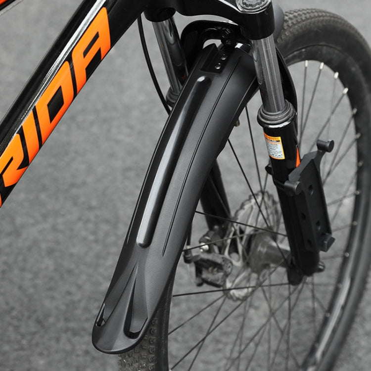 08CY0007 Bike Fenders Set Widen Lengthen Bicycle MTB Front Rear Quick Release Mudguard
