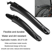 08CY0007 Bike Fenders Set Widen Lengthen Bicycle MTB Front Rear Quick Release Mudguard