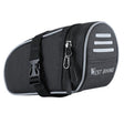 WEST BIKING Bicycle Saddle Tail Bag Portable Mini Tool Bag(Black) - Bicycle Bags by WEST BIKING | Online Shopping South Africa | PMC TechLife | Buy Now Pay Later Mobicred
