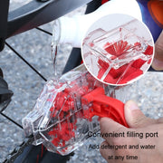 Bicycle Chain Cleaner Visual Immersion Chain Cleaner Brush Road Bike Cleaning Tool(Transparent)