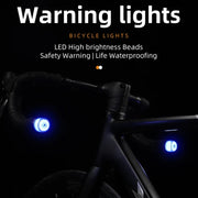 ESLNF Bike Handlebar Light LED Bicycle Turn Signal Cycling Light Water-resistant Safety Warning Indicator Lamp, Style: Normal