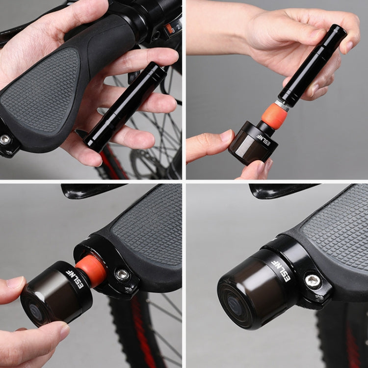 ESLNF Bike Handlebar Light LED Bicycle Turn Signal Cycling Light Water-resistant Safety Warning Indicator Lamp, Style: Normal