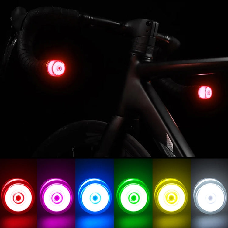 ESLNF Bike Handlebar Light LED Bicycle Turn Signal Cycling Light Water-resistant Safety Warning Indicator Lamp, Style: Normal