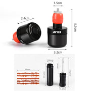 ESLNF Bike Handlebar Light LED Bicycle Turn Signal Cycling Light Water-resistant Safety Warning Indicator Lamp, Style: Normal