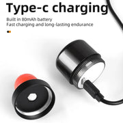 ESLNF Bike Handlebar Light LED Bicycle Turn Signal Cycling Light Water-resistant Safety Warning Indicator Lamp, Style: Normal