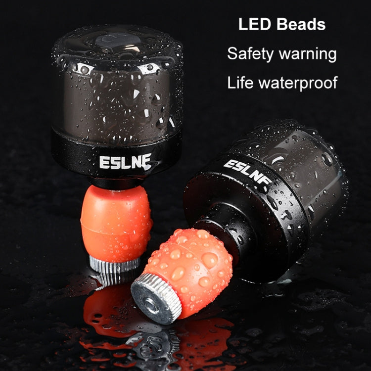 ESLNF Bike Handlebar Light LED Bicycle Turn Signal Cycling Light Water-resistant Safety Warning Indicator Lamp, Style: Normal