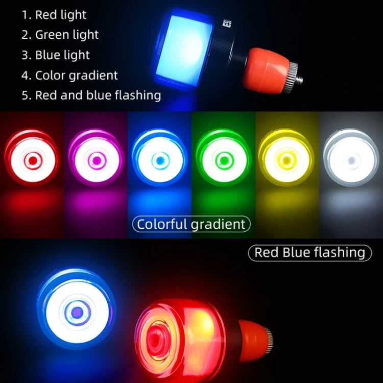 ESLNF Bike Handlebar Light LED Bicycle Turn Signal Cycling Light Water-resistant Safety Warning Indicator Lamp, Style: Normal