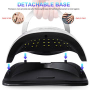 X19Max UV LED Nail Drying Lamp High Power 320W Quick Drying Nail Polish Gel Nail Dryer Light(US Plug)