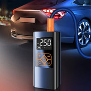 Car Portable Mini Tire Intelligent Air Pump, Style: Wired+Storage Bag