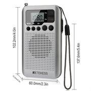 RETEKESS TR106 Portable Radio With Sleep Timer
