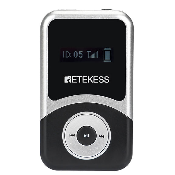 RETEKESS T131S Guide Receiver Wireless Explanation Receiver