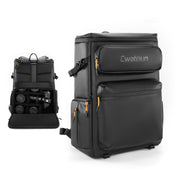 Cwatcun D141 Shoulder Drone Bag Large Capacity Multifunctional Water-resistant Photography SLR Camera Bag(Black Extra Large)