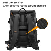 Cwatcun D141 Shoulder Drone Bag Large Capacity Multifunctional Water-resistant Photography SLR Camera Bag(Black Extra Large)