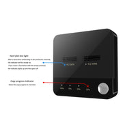 SSD Copy Machine M.2 SATA/NVME Mutual Copy Clone Online Read / Write HDD Enclosure