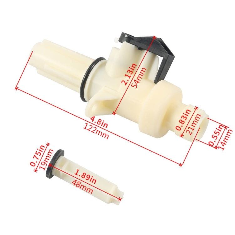 13168 RV Toilet Valve Kit For Thetford Aqua Magic IV