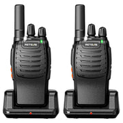 RETEVIS H777 1pair 16 Channels Compact Portable Handheld Walkie Talkie With Charging Base, Style: FRS