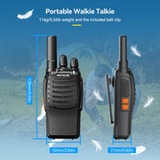 RETEVIS H777 1pair 16 Channels Compact Portable Handheld Walkie Talkie With Charging Base, Style: FRS