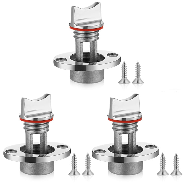 Stainless Steel Water Plug For Kayak Stern Drain, Set: 2pcs