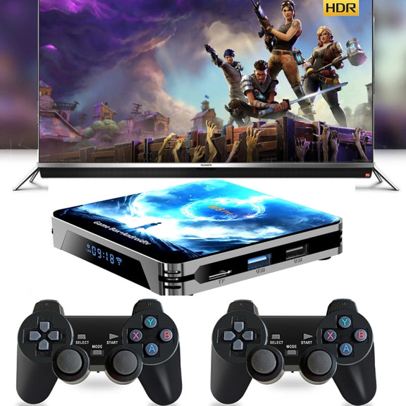 W8PRO 64G Dual System HD Wireless Joystick Retro Gaming Console With 36000+ Games AU Plug