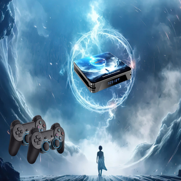 W8PRO 64G Dual System HD Wireless Joystick Retro Gaming Console With 36000+ Games US Plug
