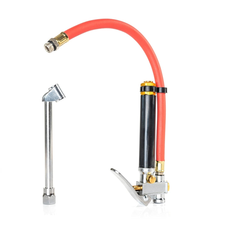 Hand-Held Inflatable Tire Pressure Rod For Car Motorcycle Tires(Red)