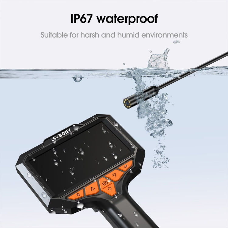 SVBONY SM501 Industrial Borescope 2 Megapixel HD 4.3-inch IP67 Water-resistant Probe