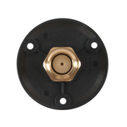 Brass Water Inlet Check Valve For Yacht RV With Adapter(Black)