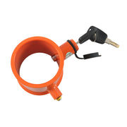 Semi-trailer RV Cylindrical Anti-theft Trailer Lock With Warning Sign