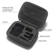 For DJI OSMO Action 5 Pro / Action 4 / Action 3 Camera Storage Bag Hard Shell Protective Case