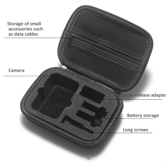 For DJI OSMO Action 5 Pro / Action 4 / Action 3 Camera Storage Bag Hard Shell Protective Case