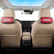 Car Sun Visor Hanging Sunroof Seat Back Tissue Box, Color: Leather Beige