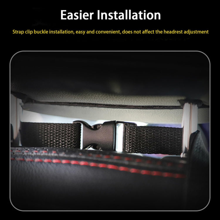 2 In 1 Car Seat Back Storage Hanging Tissue Bag, Style: Enlarged