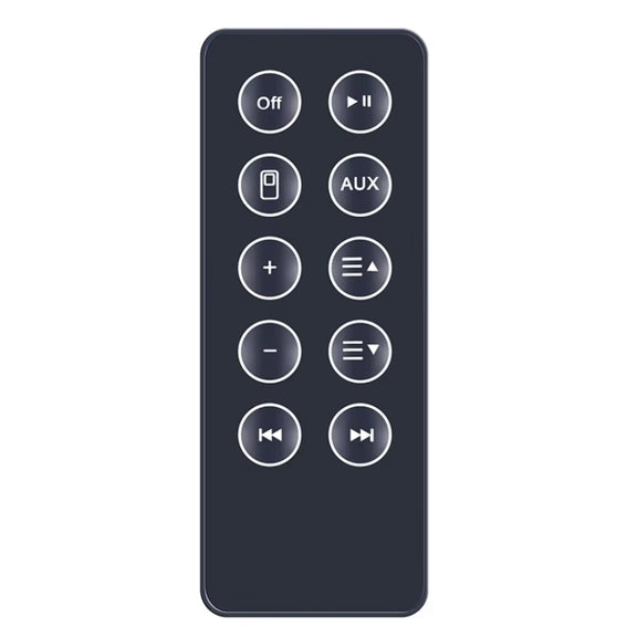 For BOSE SD10 Bluetooth Speaker Remote Control Replacement Parts(Black)