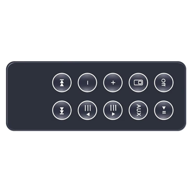 For BOSE SD10 Bluetooth Speaker Remote Control Replacement Parts(Black)