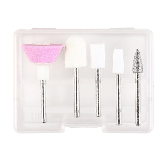 A138-1 Manicure Grinding Heads Set Nail Polishers Accessories Nail Tools