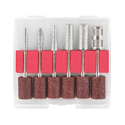 A138-2 Manicure Grinding Heads Set Nail Polishers Accessories Nail Tools