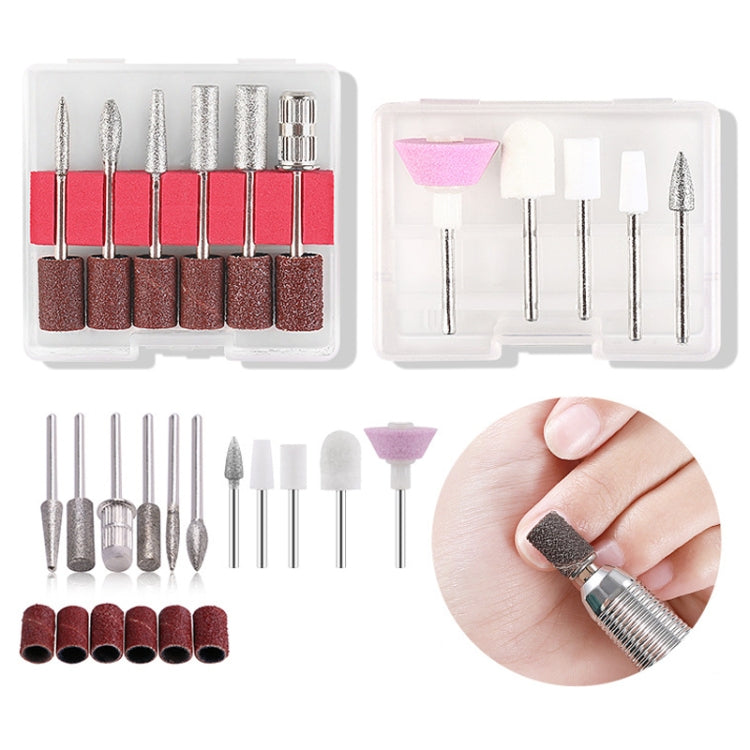 A138-1 Manicure Grinding Heads Set Nail Polishers Accessories Nail Tools