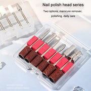 A138-1 Manicure Grinding Heads Set Nail Polishers Accessories Nail Tools