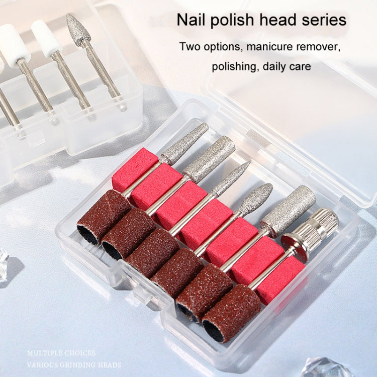 A138-2 Manicure Grinding Heads Set Nail Polishers Accessories Nail Tools