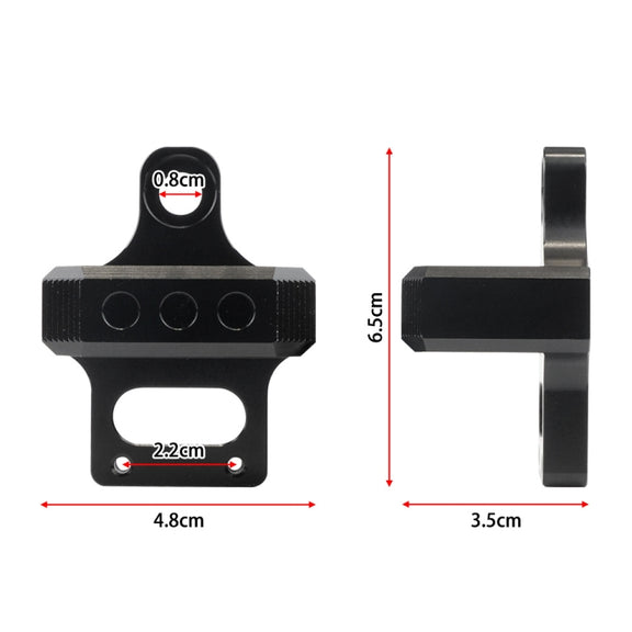 Solenoid Valve Mounting Bracket 3 Port For Mac AEM Boost Controller(Black)