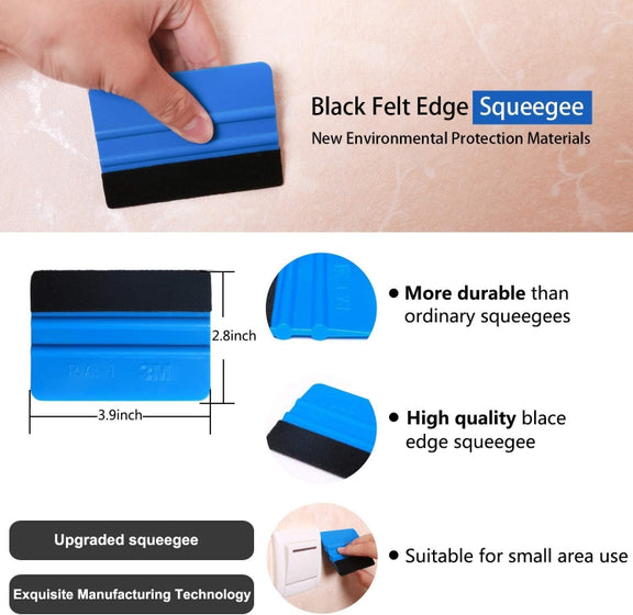 10 In 1 Wallpaper Smoothing Kit Car Vinyl Wrapping Tool Scraper