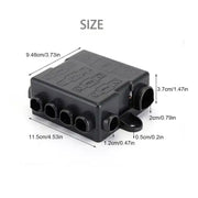Five-Way One-Input Four-Output Fuse Box RV Power Supply Modification, Specifications: Fuse Box