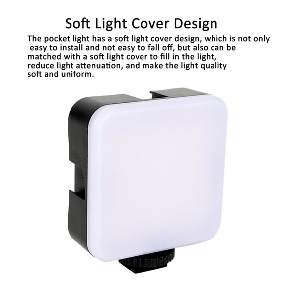Clip Fill Light with PTZ Video Conference Mobile Phone Camera Photography Lamp, Spec: Rechargable RGB Light
