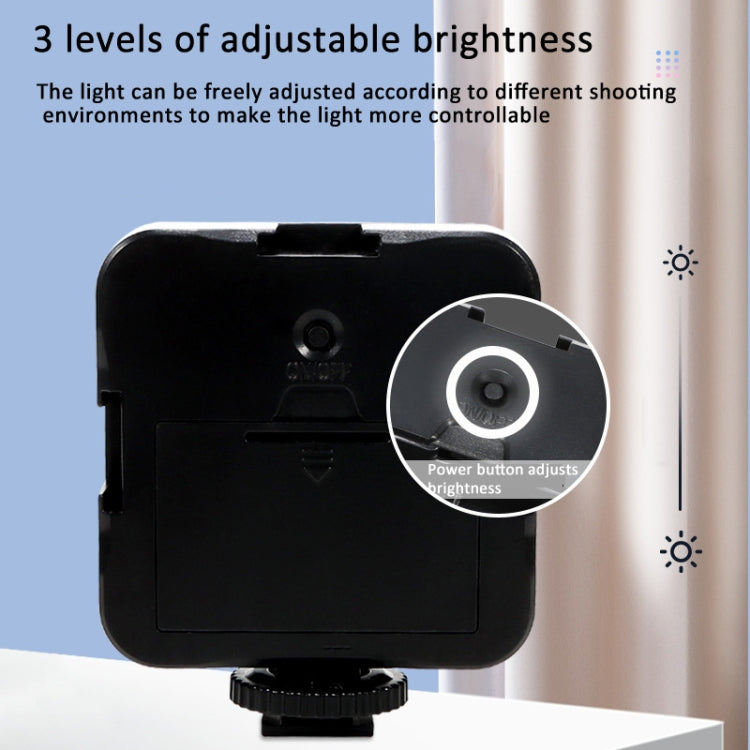 Clip Fill Light with PTZ Video Conference Mobile Phone Camera Photography Lamp, Spec: Rechargable RGB Light