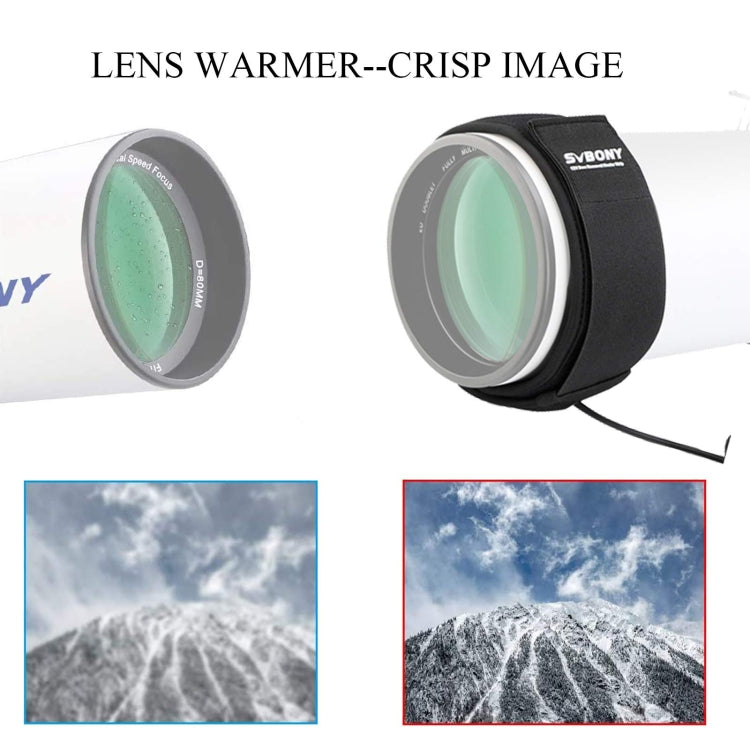 SVBONY SV192 Lens Defogging Strip 560mm Heating Strip Three Levels Temperature Adjustable