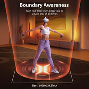 STARTRC GAMES VR Glasses Sport Game Simulation Floor Mat(Orange)