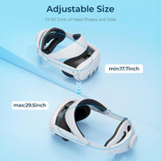 For Meta Quest 3 STARTRC GAMES Elite Headwear Adjustable Balance Gravity Headband Decompression Comfort Accessories(Upgrade Model)