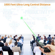 Doosl DSIT037 300m Long Distance Laser Remote Control Green Light Page Turner